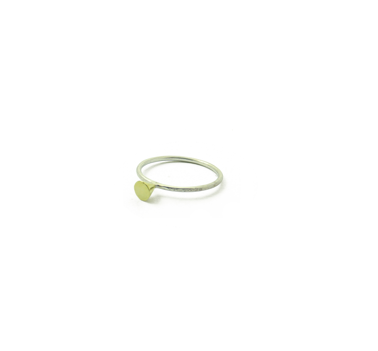 anello-cono-piccolo-giallo-lato